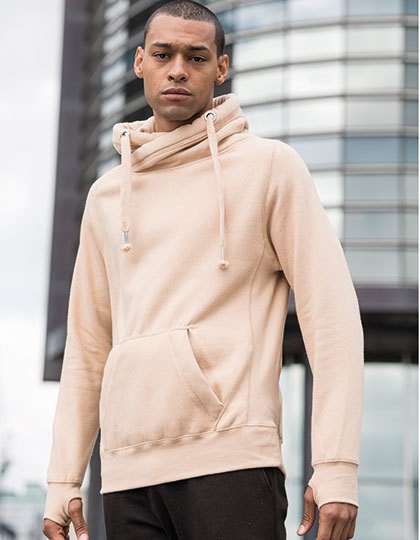 Unisex Cross Neck Hoodie