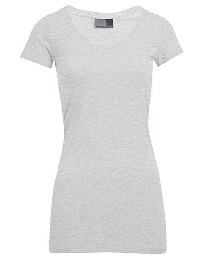Women`s Slim Fit V-Neck-T Long