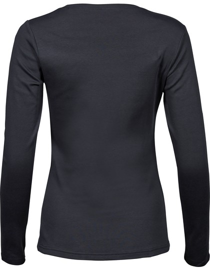 Womens Long Sleeve Interlock Tee