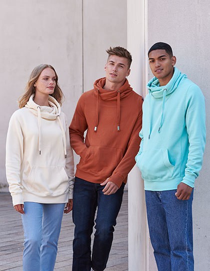 Unisex Cross Neck Hoodie