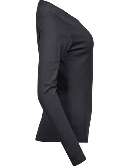 Womens Long Sleeve Interlock Tee