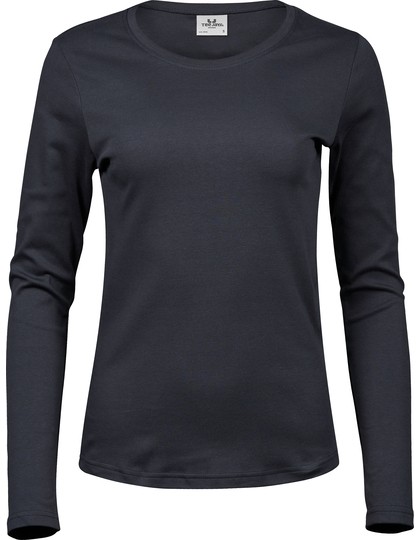 Womens Long Sleeve Interlock Tee