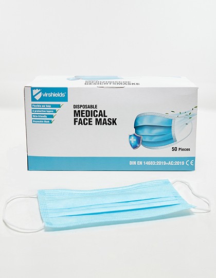 Medizinische Gesichtsmaske Typ IIR (50er Pack)