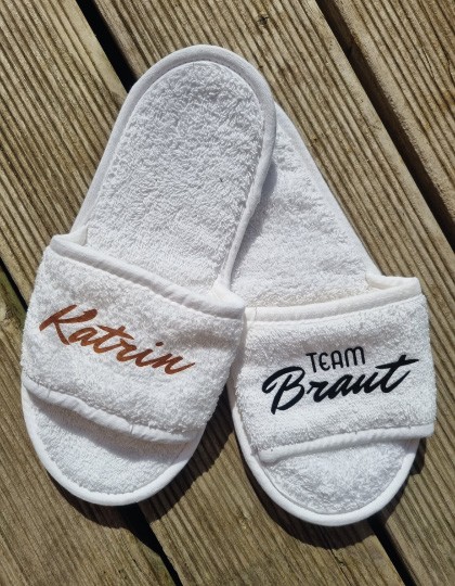 Team Braut - Classic Terry Slippers