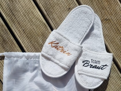 Team Braut - Classic Terry Slippers 